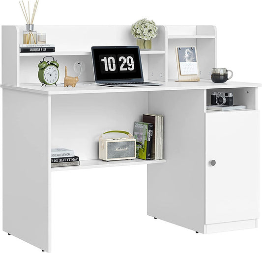 Inhabit Multifunction Desk 120cm With Shelves and Storage Cabinet