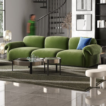 Inhabit Nordic Luxury Velvet Sofa