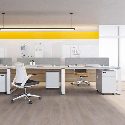 Inhabit Rectangular Customizable Work Station Unit For Office Spaces