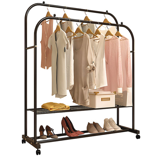 Inhabit Multi Function Hanger Cabinet With Storage Shelves