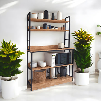 Inhabit Multi-Functional Coffee Corner, Bookshelf, Storage Cabinet