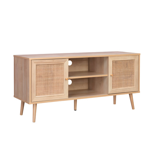 Inhabit Rattan TV Console 75 Inch